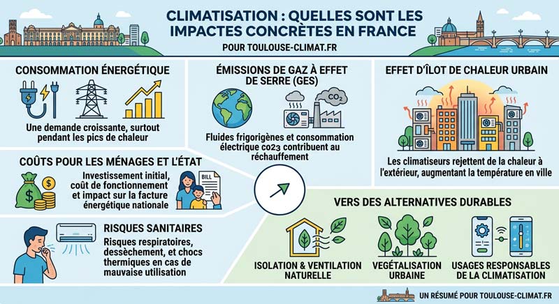 climatisation : quelles sont les impactes concrètes en france en 2026 2 climatisation-impact-climat-2026